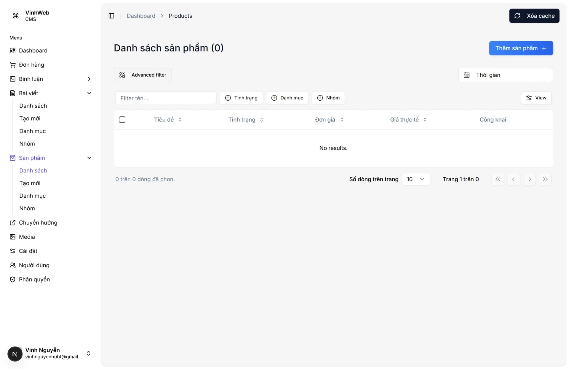 Ảnh Source Code CMS Dashboard Next.js 16 Prisma MongoDB Chuẩn SEO 14