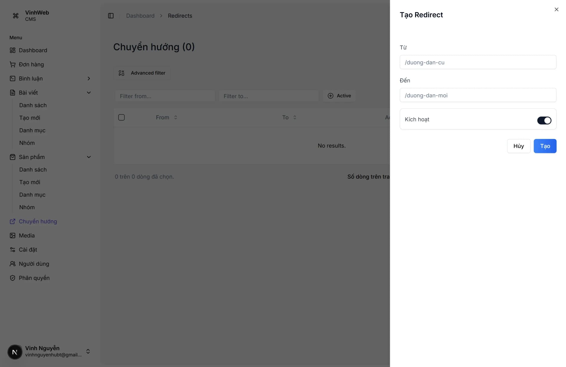 Ảnh Source Code CMS Dashboard Next.js 16 Prisma MongoDB Chuẩn SEO 11