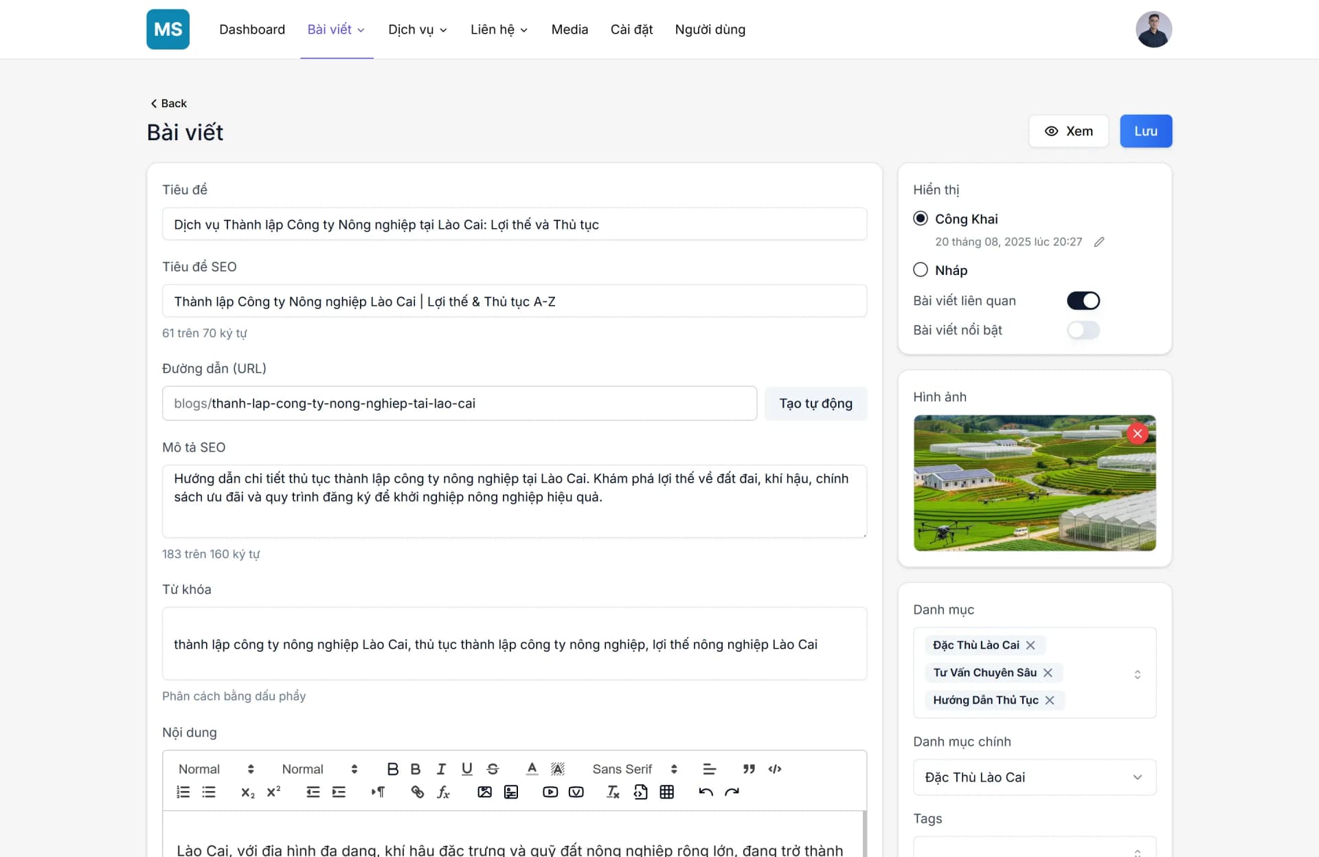 Ảnh Source Code Web Dịch Vụ Thành Lập Công Ty Next.js 16, Prisma, MongoDB (Full Frontend + Dashboard) 7