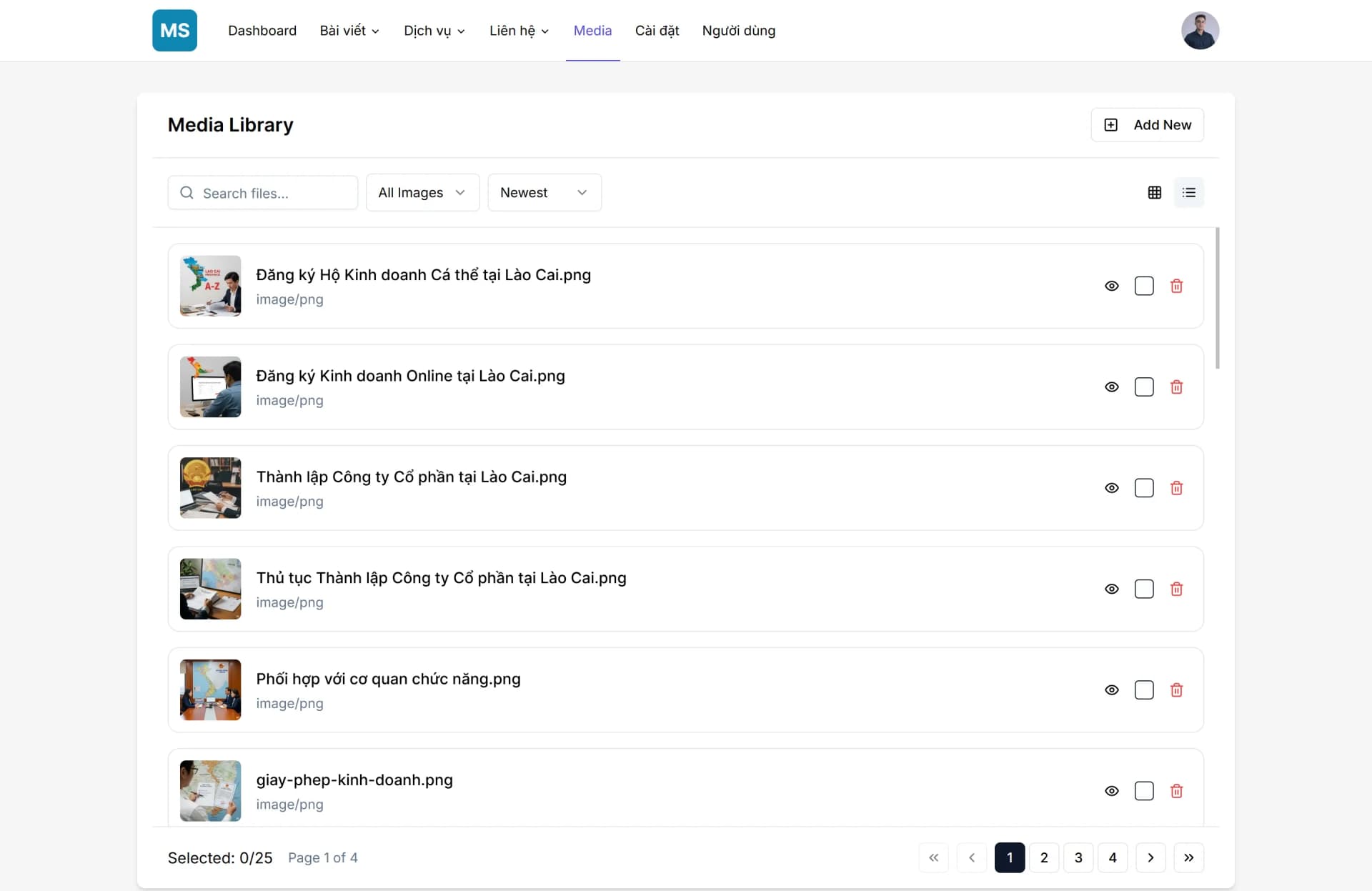 Ảnh Source Code Web Dịch Vụ Thành Lập Công Ty Next.js 16, Prisma, MongoDB (Full Frontend + Dashboard) 12