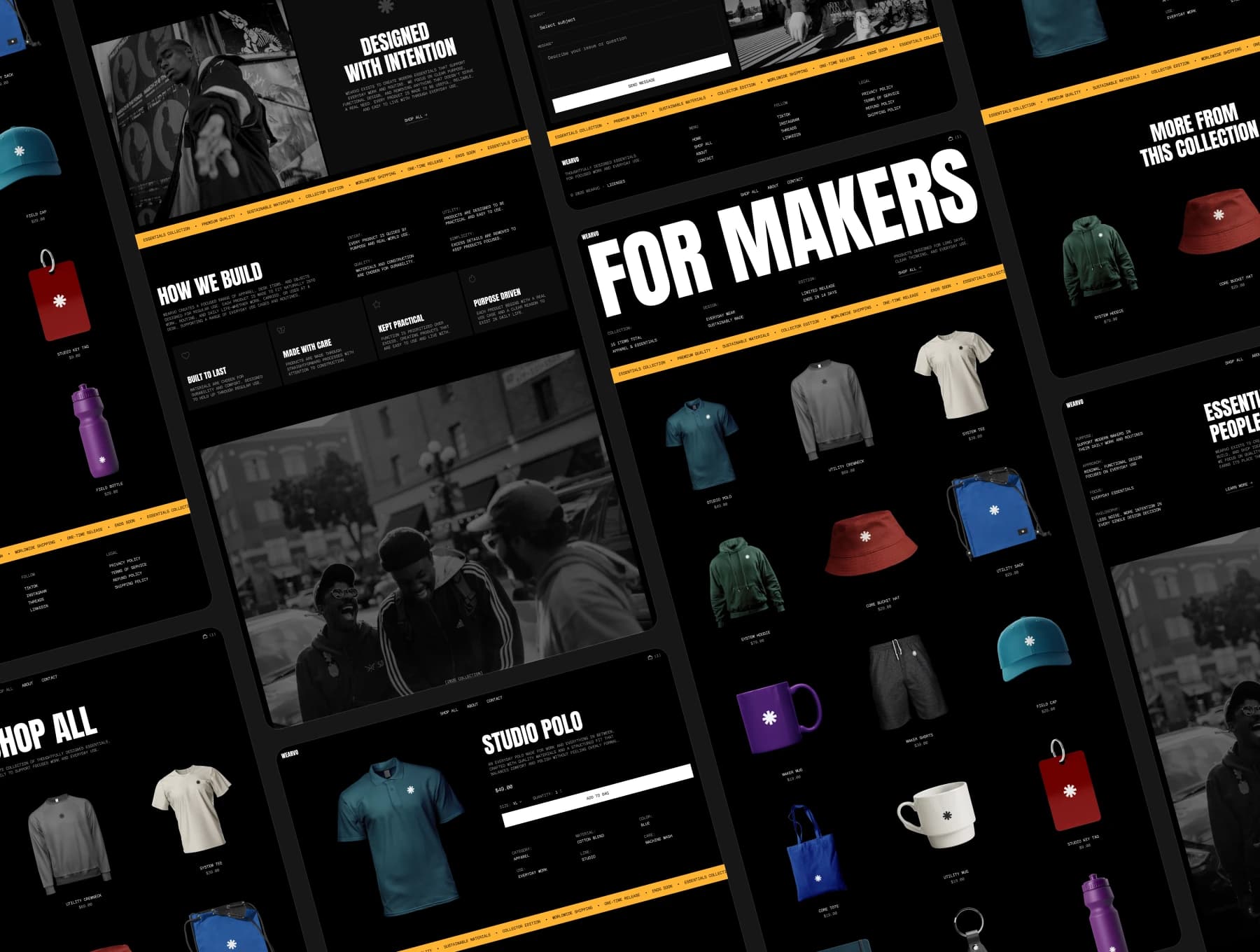 Ảnh Wearvo - Source Code Website Bán Hàng Minimalist (Next.js 14 & Tailwind CSS) 4