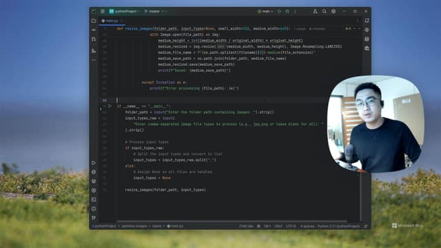 Code Python Resize Image - thay đổi kích thước hình ảnh hàng loạt miễn phí - Share Code