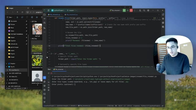 Code Python Đổi tên Files hàng loạt miễn phí - Share Code